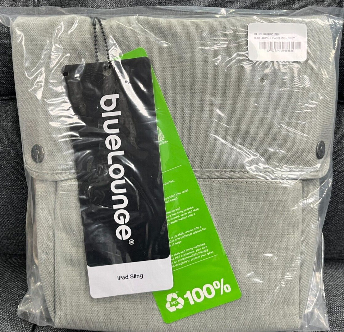 BlueLounge iPad Sling #US-1B-01-GR Gray Brand-New