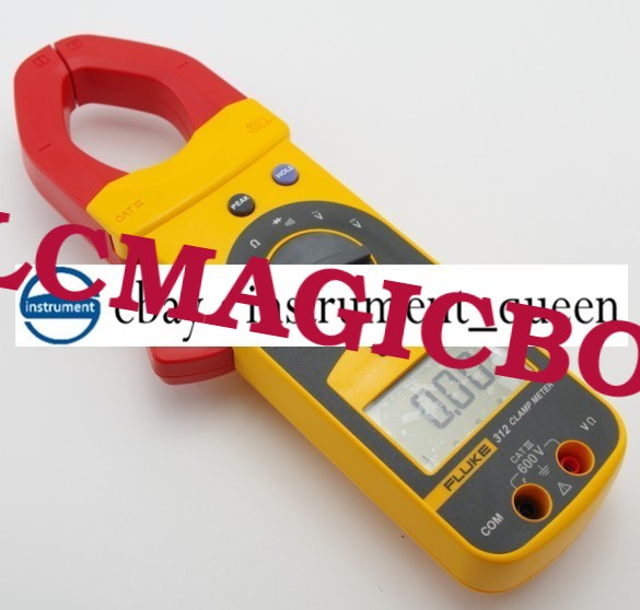 Fluke 312 Digital Clamp Meter Multimeter Tester F312 AC 1000A