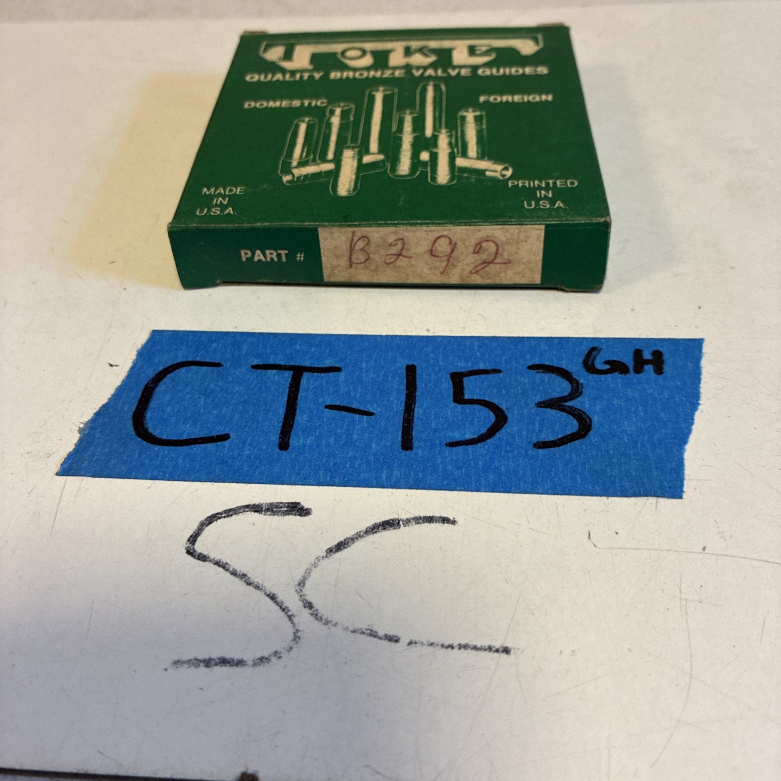 Toke Guide Intake Valve (Sold Individually) B292 Durable High Quality NOS Part