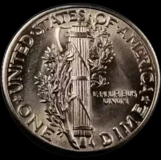 1917 Mercury Dime - Uncirculated BU - 90% Silver