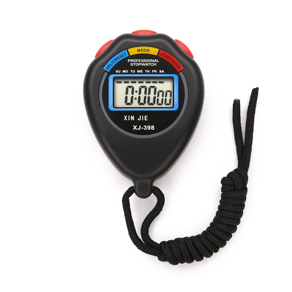 Stopwatch Stop Watch LCD Digital Professional Chronograph Timer Counter Sports
