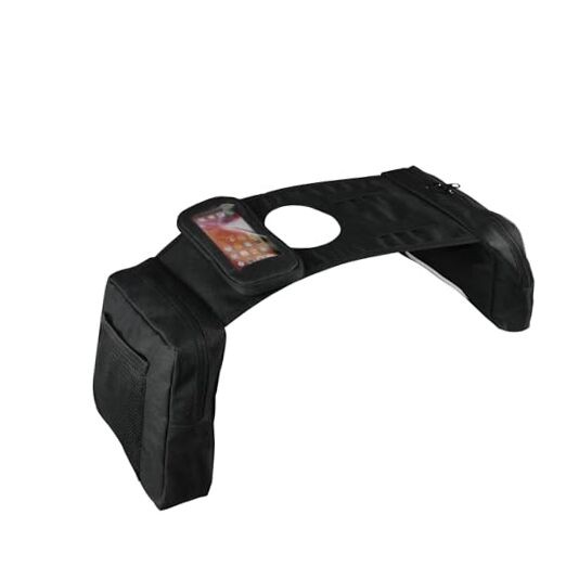 ATV Saddle Bag,Cargo Tank Phone Bag Storage Luggage for ATV UTV Black1