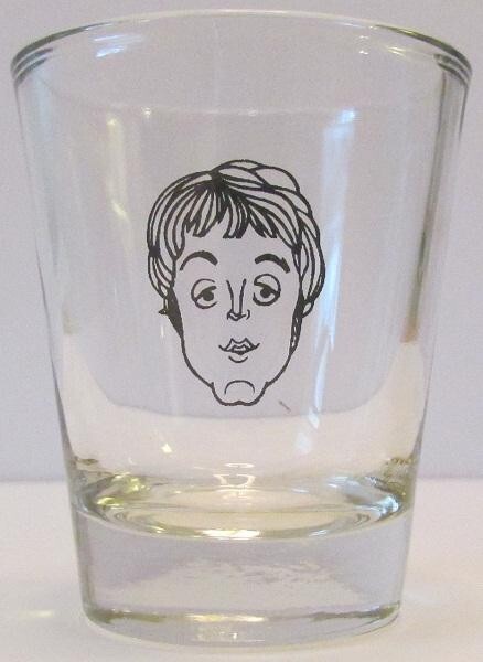 Beatles Paul 1½ Shot Glass (Older)