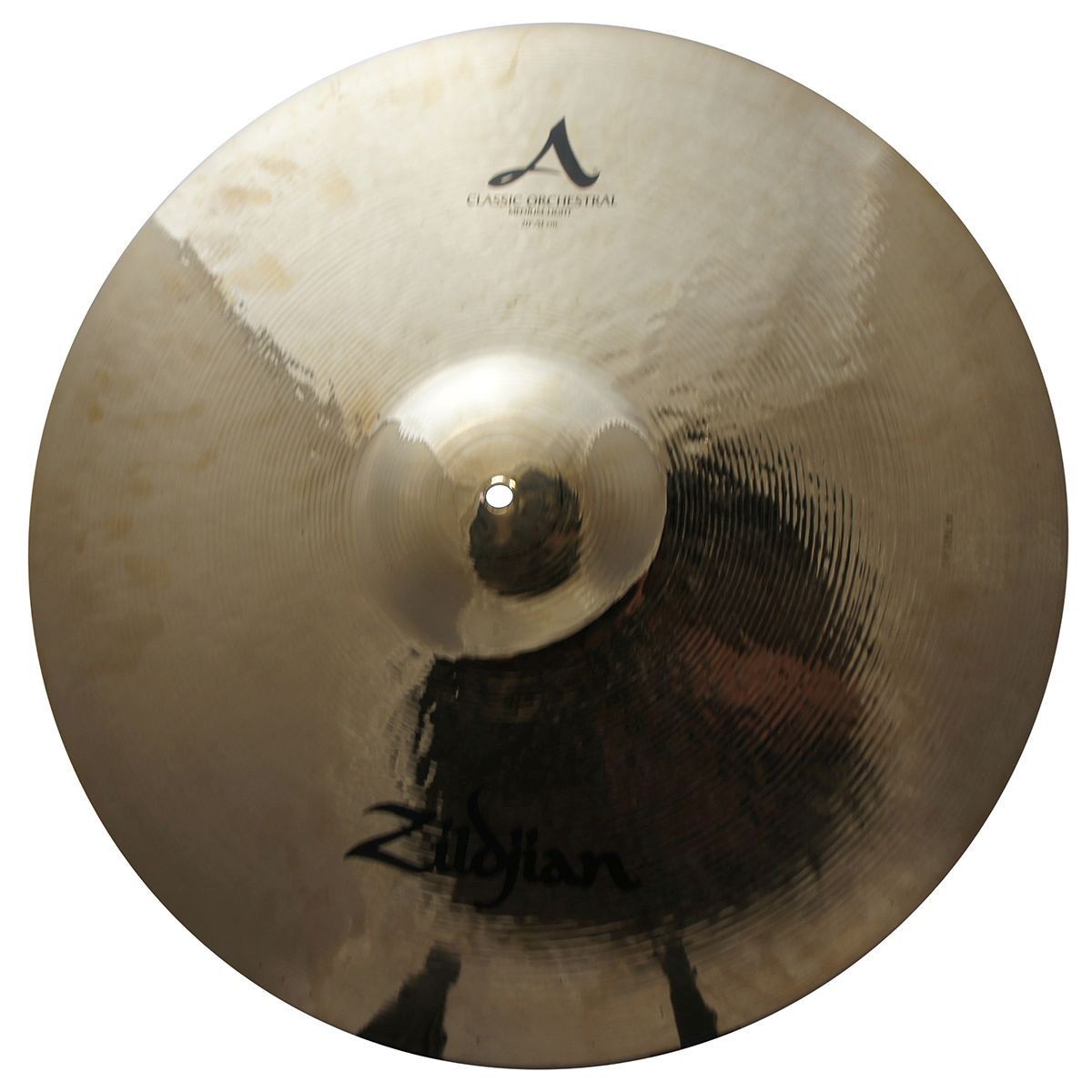Zildjian A0766 Az 20" Classic Orchestral Hand Cymbal Medlight Single - Used