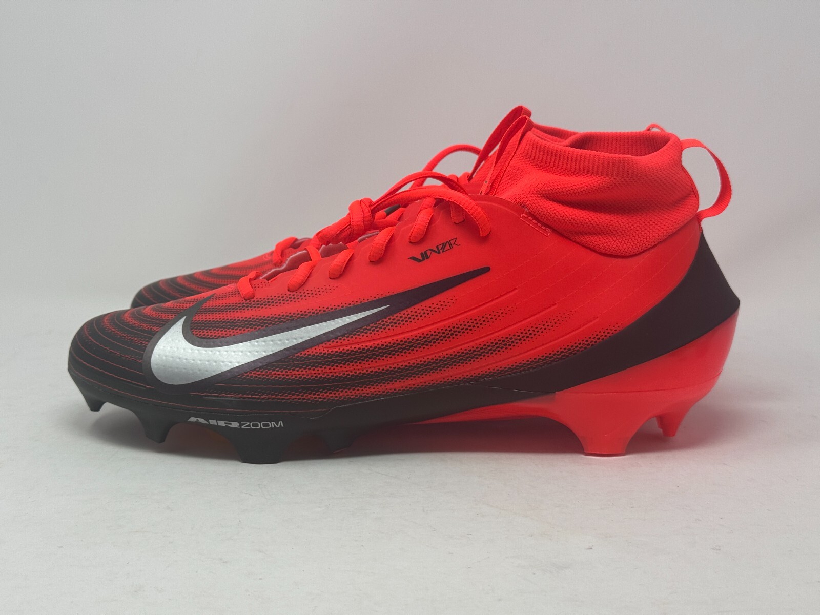 Nike Zoom Air Vapor Pro 1 Crimson Black Purple Football Cleats HF9409-600