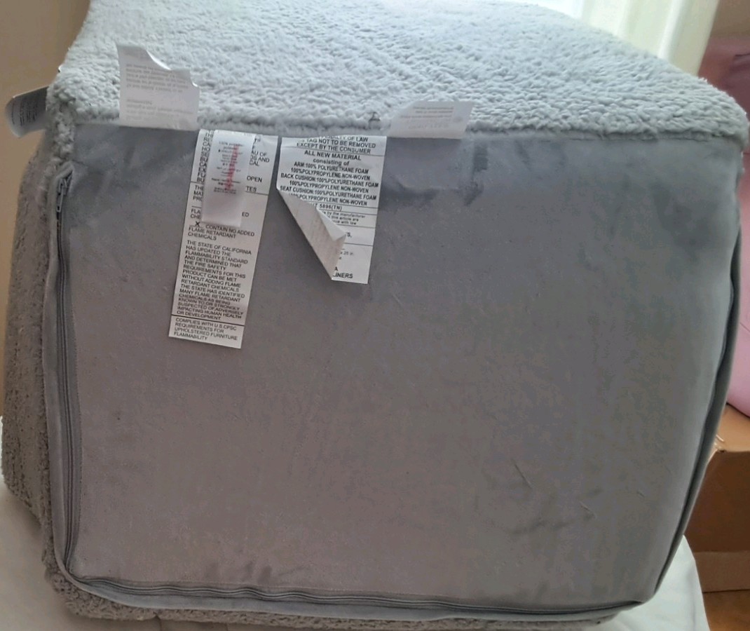 Pottery Barn My Anywhere Medium Gray Chair cover/ inserts include