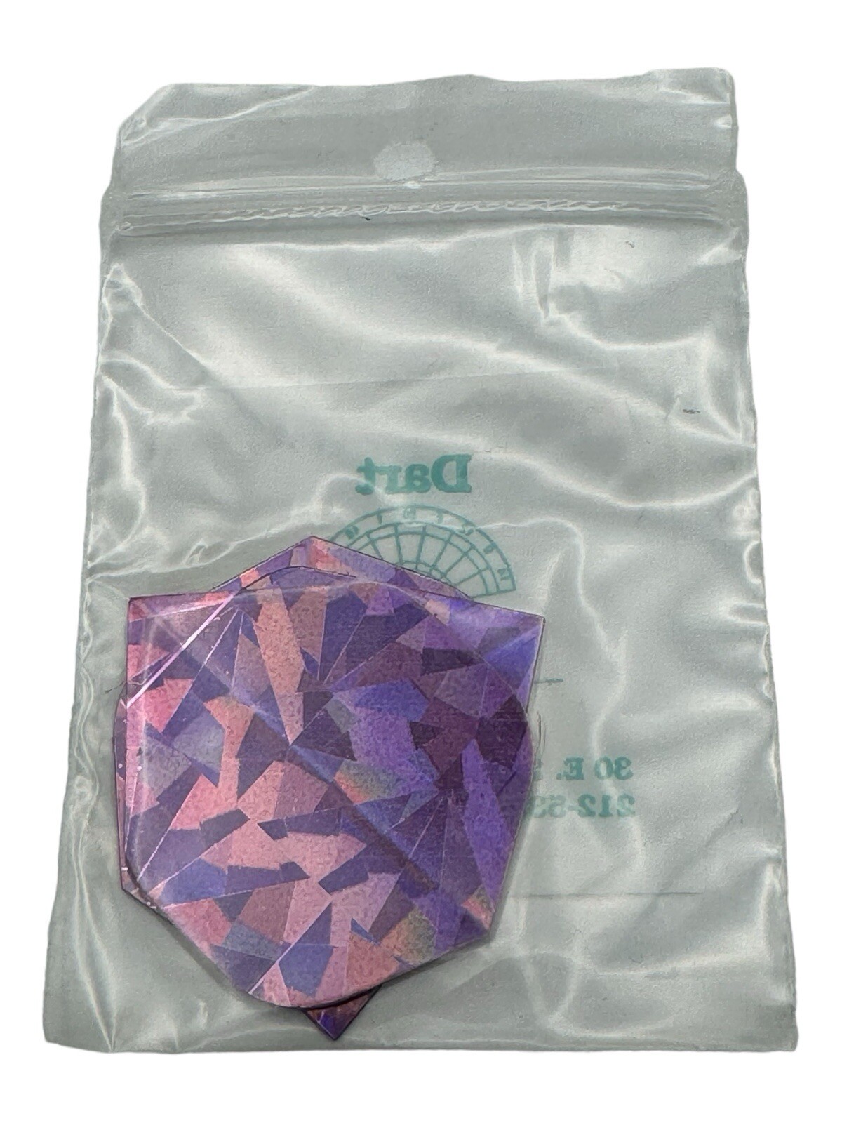 Vintage  Lot Of (250) Packs Of 3  Shiny Purple New Old Stock Of Dart Flights