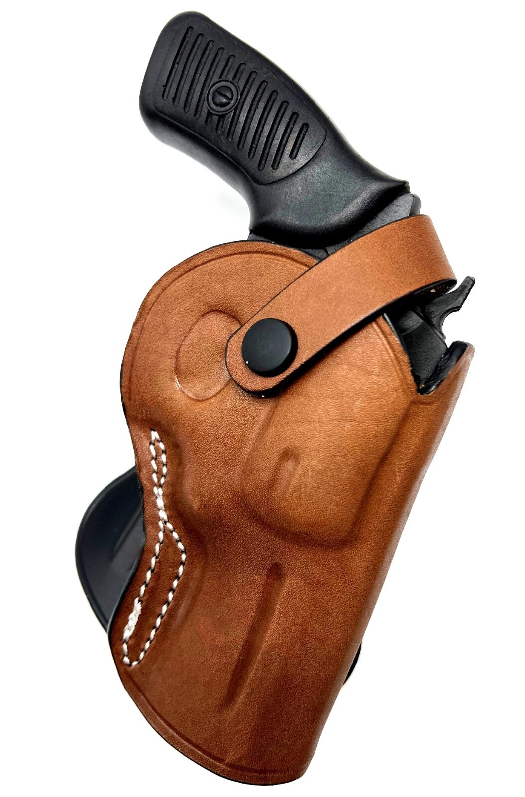 For 3" S&W J-FRAME, Right Hand Leather OWB Roto Paddle Holster