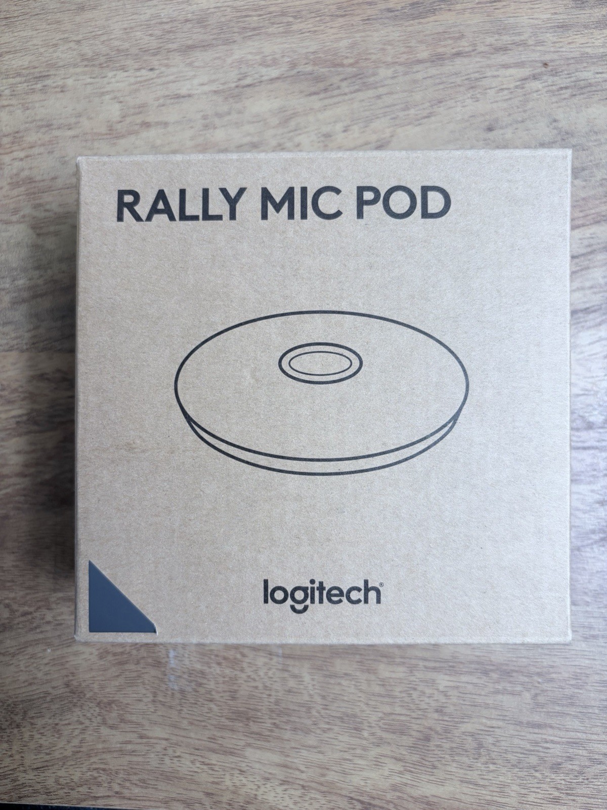 Logitech Rally Mic Pod V-U0049 989-000430 Graphite Conference Microphone NEW