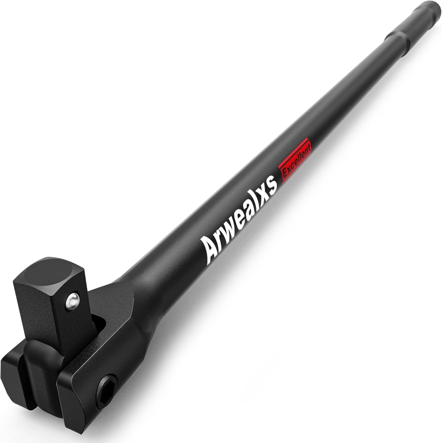 Arwealxs Breaker Bar, 1/2" Drive, 32" Heavy Duty Extension Breaker Bar, 180° ...