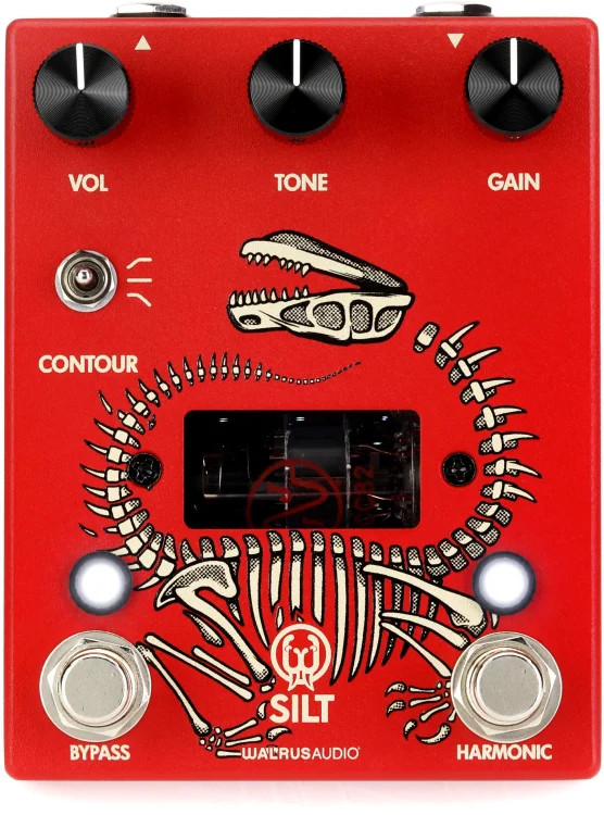 Walrus Audio SILT Harmonic Tube Fuzz Pedal - Red