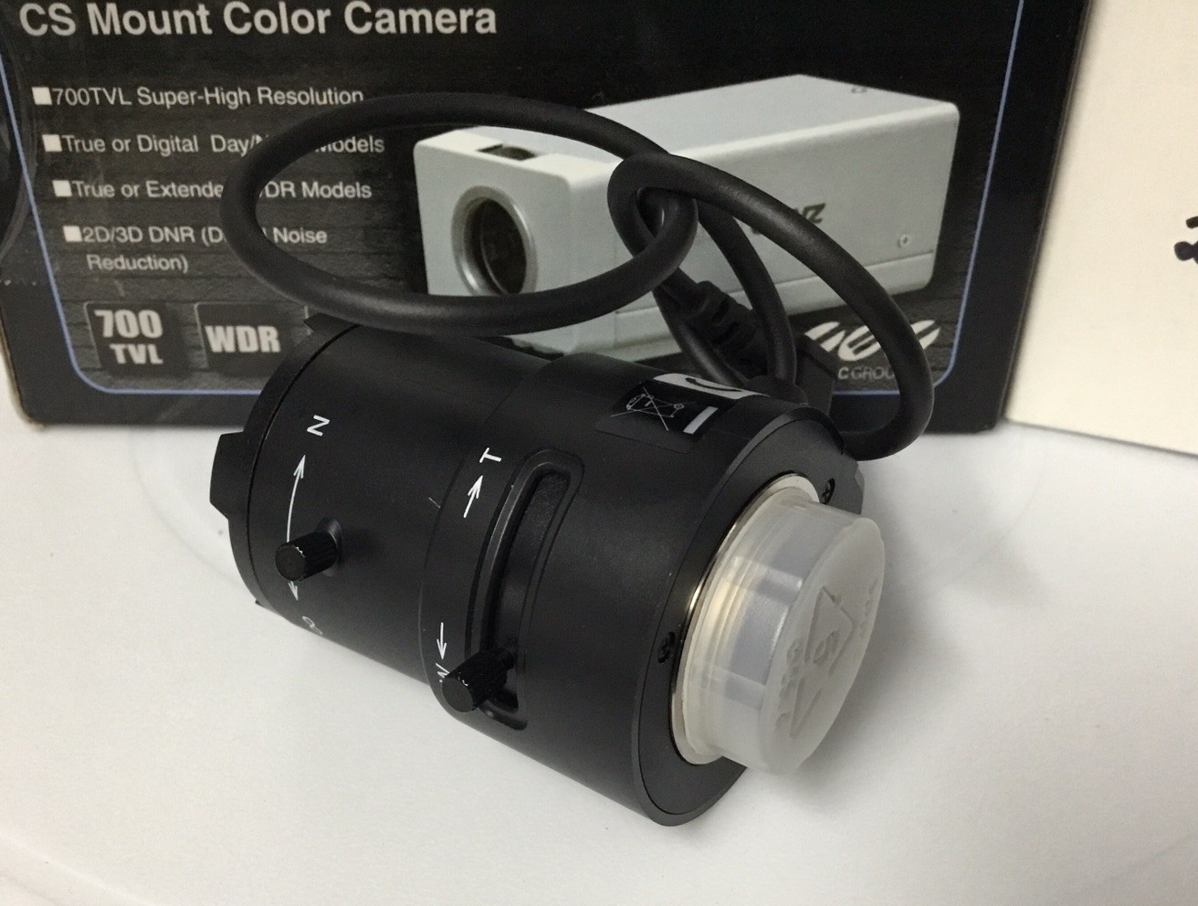 GANZ YCX-05 Series Security Color Camera W/ 2.8-12mm 700TVL WDR Day/Night NEW!