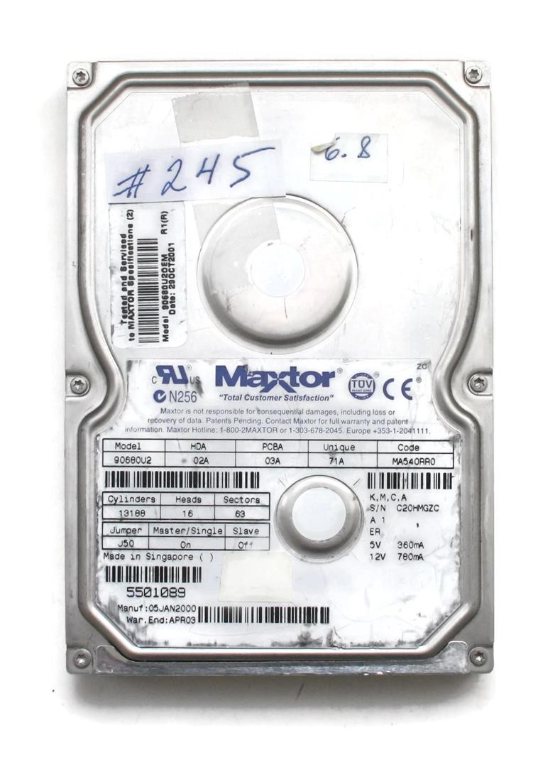 6.8gb 90680u2 02a 10a a5a ma5408s0 k,m,d,a dc02a;qrdxa 655t0016