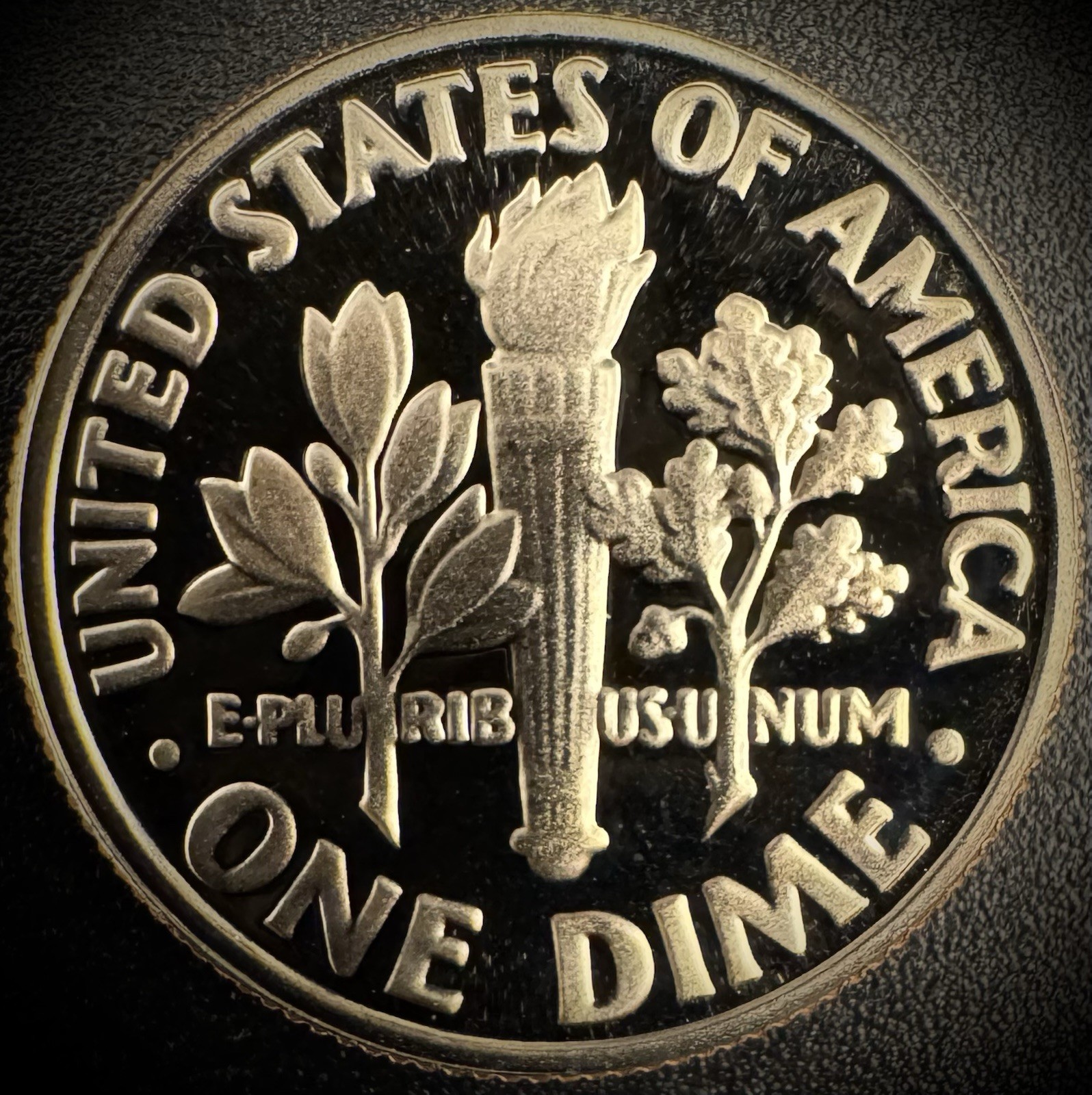 1983-S PROOF Roosevelt Dime 10C Clad DEEP CAMEO Coin From US Mint Proof Set