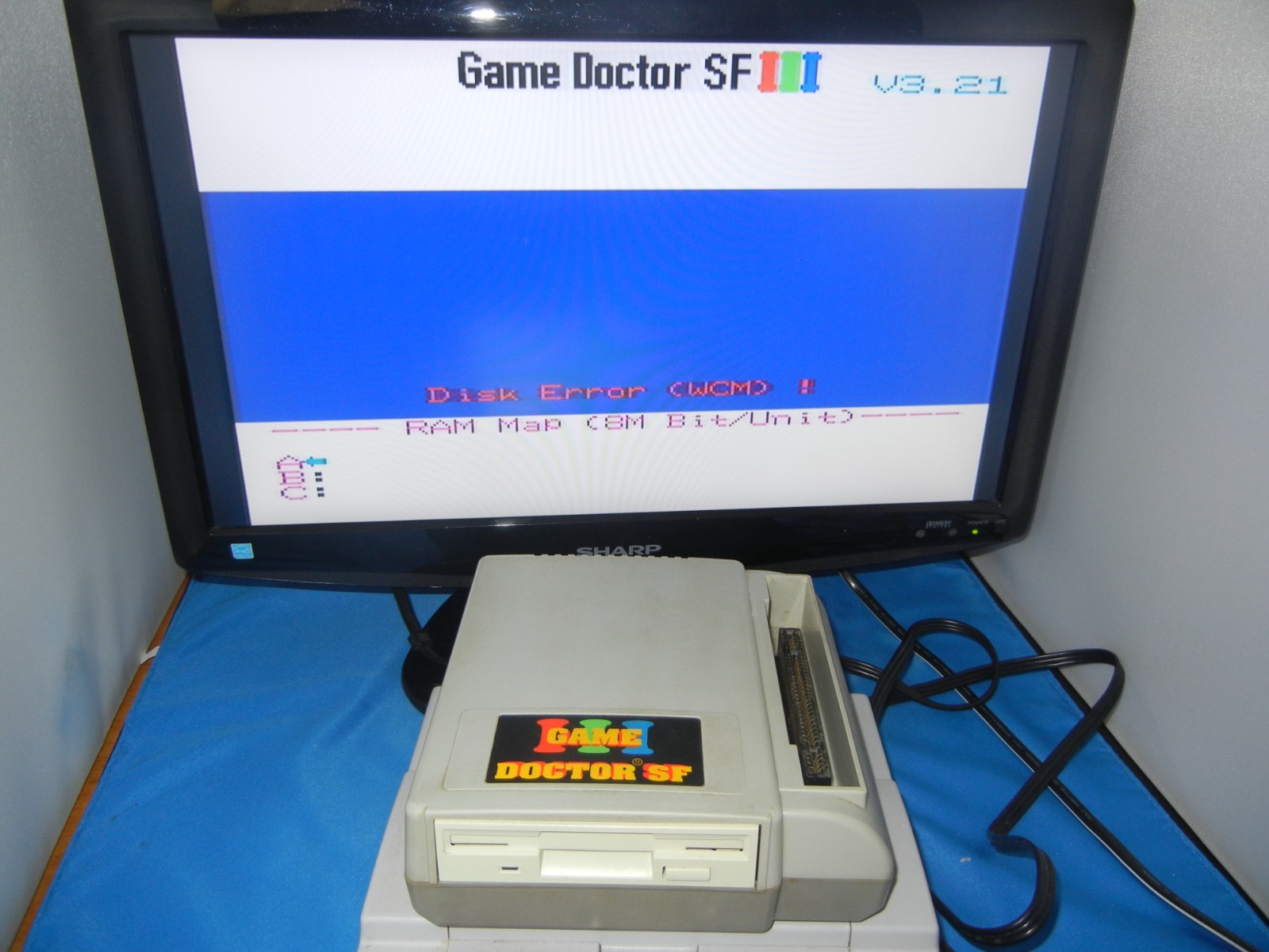 Bung Game Doctor SF III 3 Copier Super Nintendo Super Famicom US Seller READ