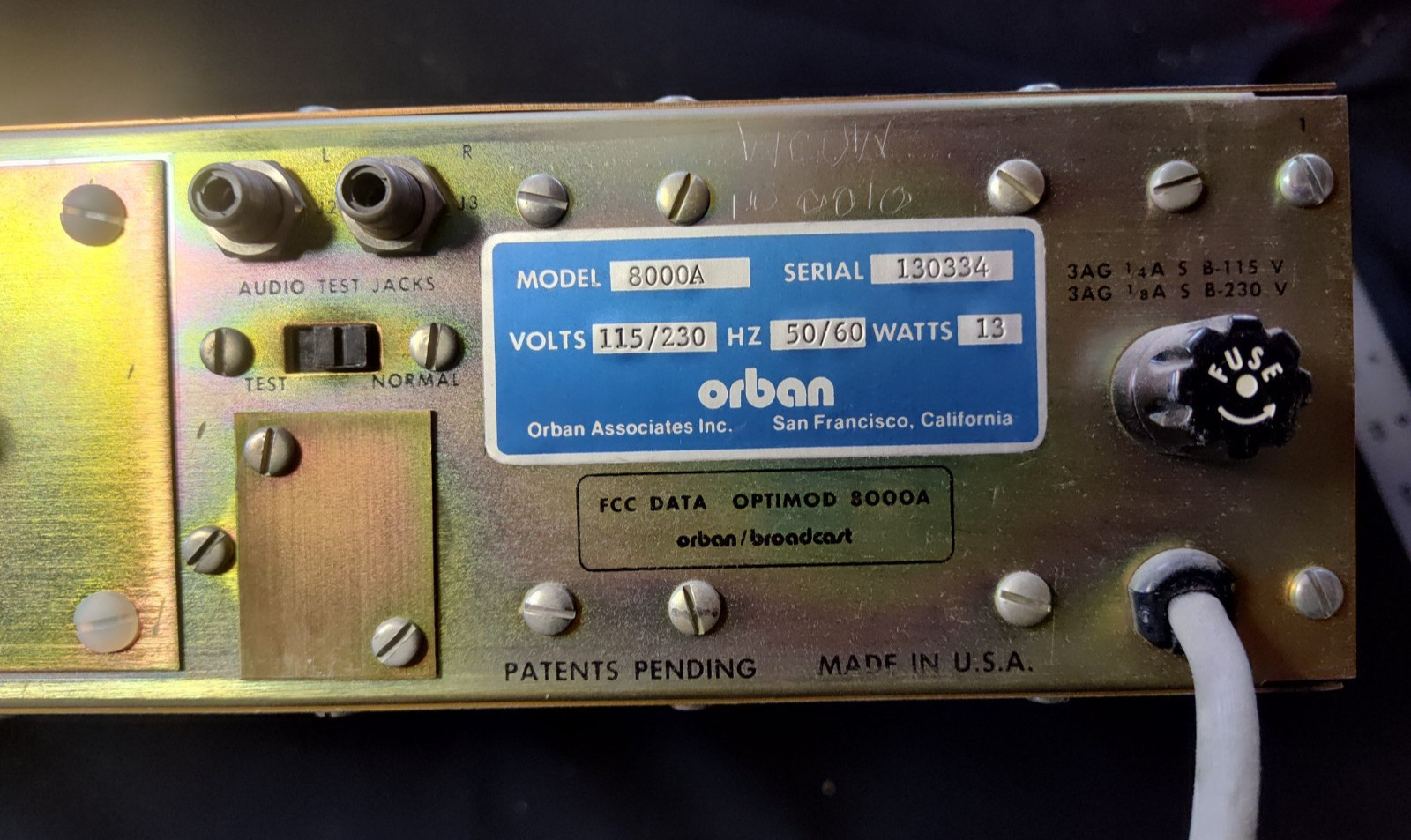 Orban Optimod 8000A