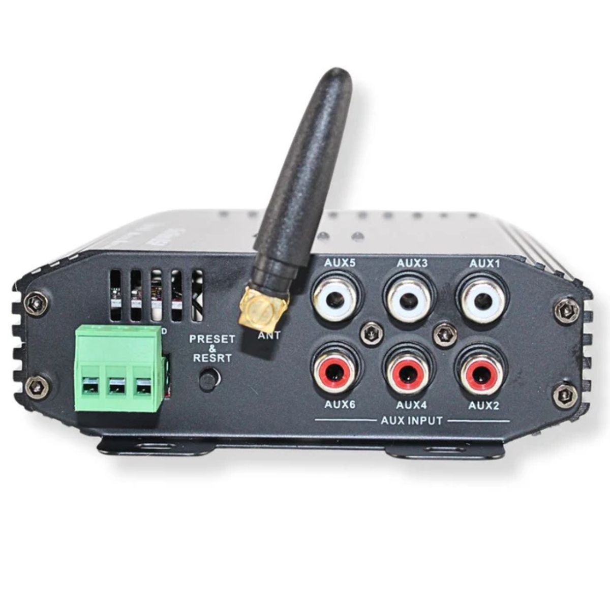B2 Audio SixTen Black 10Ch Bluetooth DSP 4V 96kHz w Floating Mount Bracket