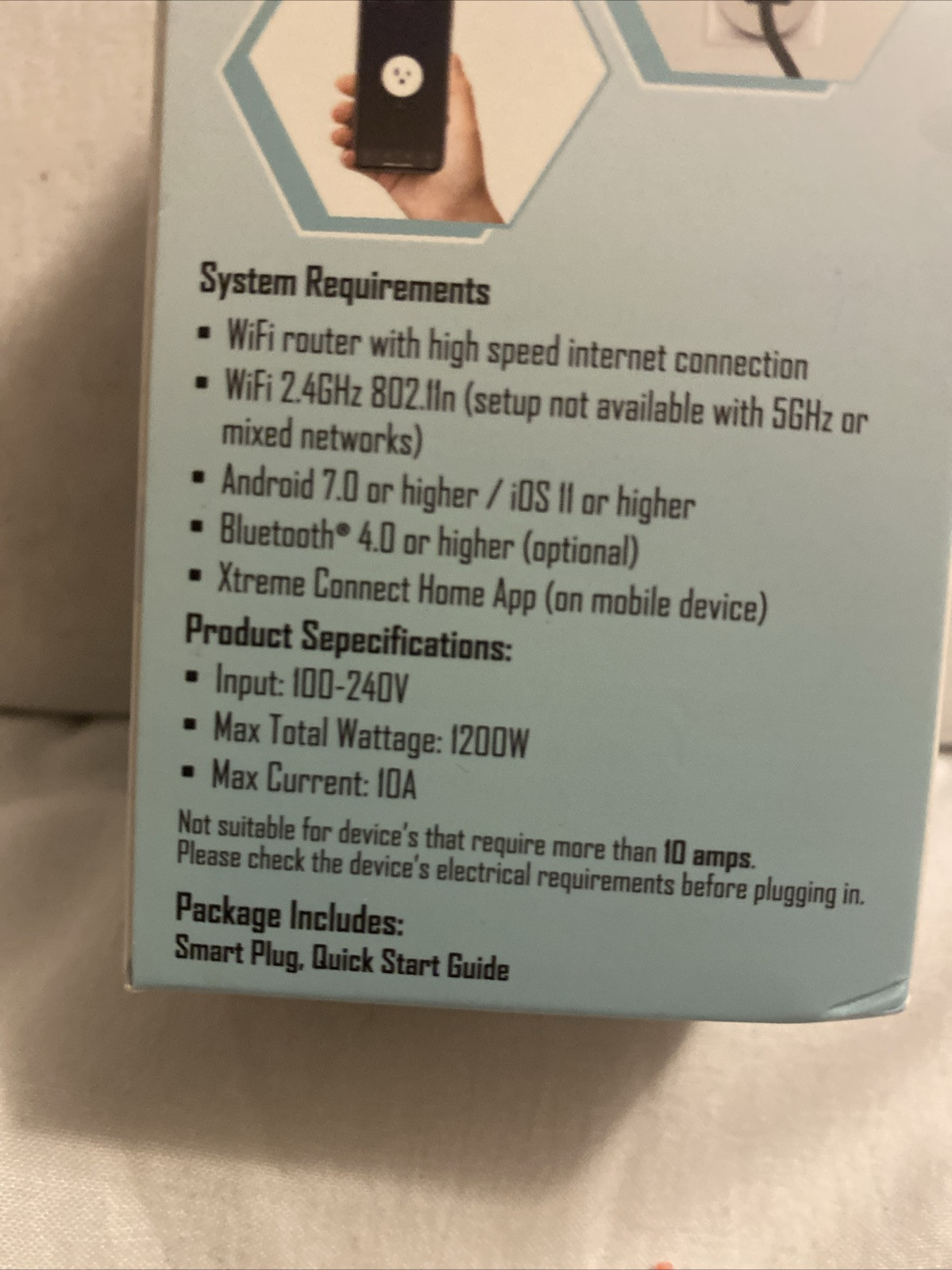Xtreme Smart Wi-Fi Plug ( 10 Amp ) Smart Outlet Remote Control. New Box 2