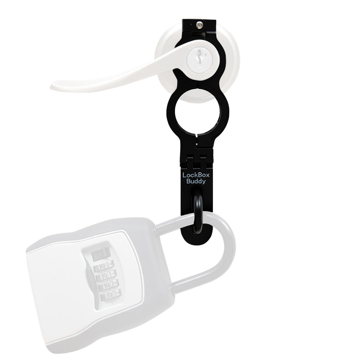 Lock Box Buddy - Secure Attachment for Lever 1,