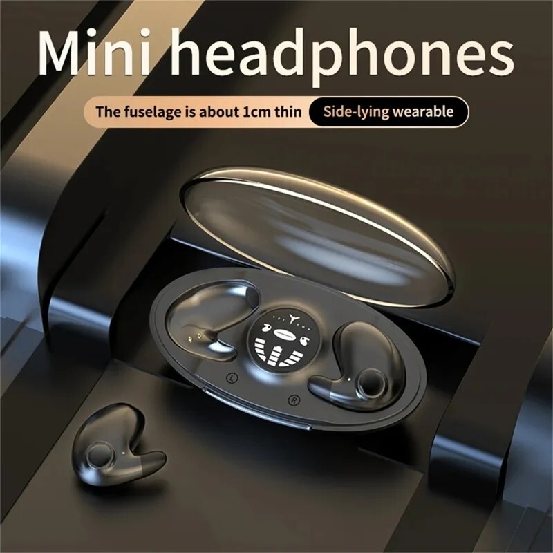 Bluetooth 5.3 Wireless Earphone Invisible Earbud Waterproof Headset For iPhone