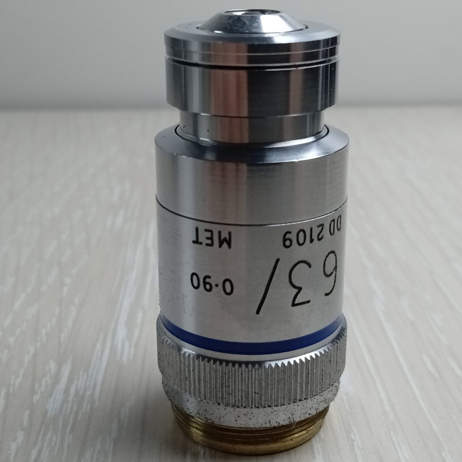 Vickers microplan 63/0.90 Microscope Objective lens #0199