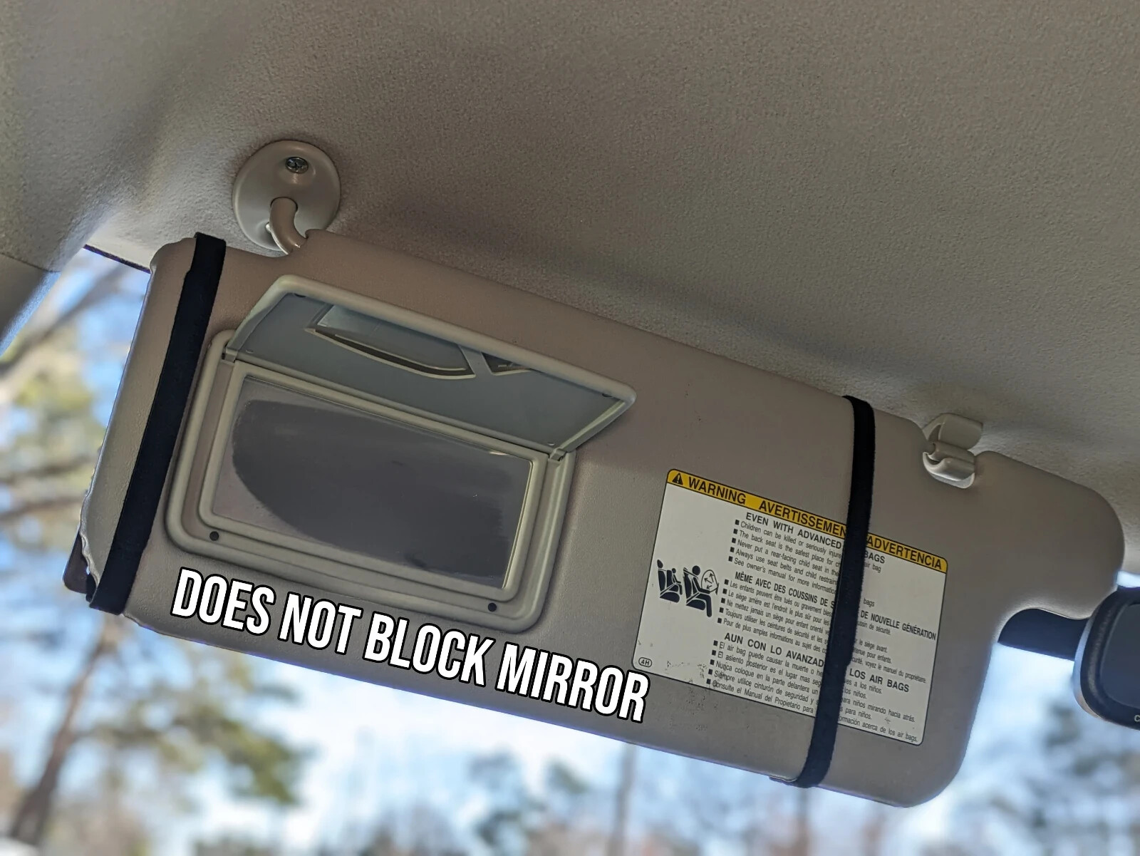 FJ Cruiser Front Visor MOLLE Tactical Sun Visor Panel Organizer