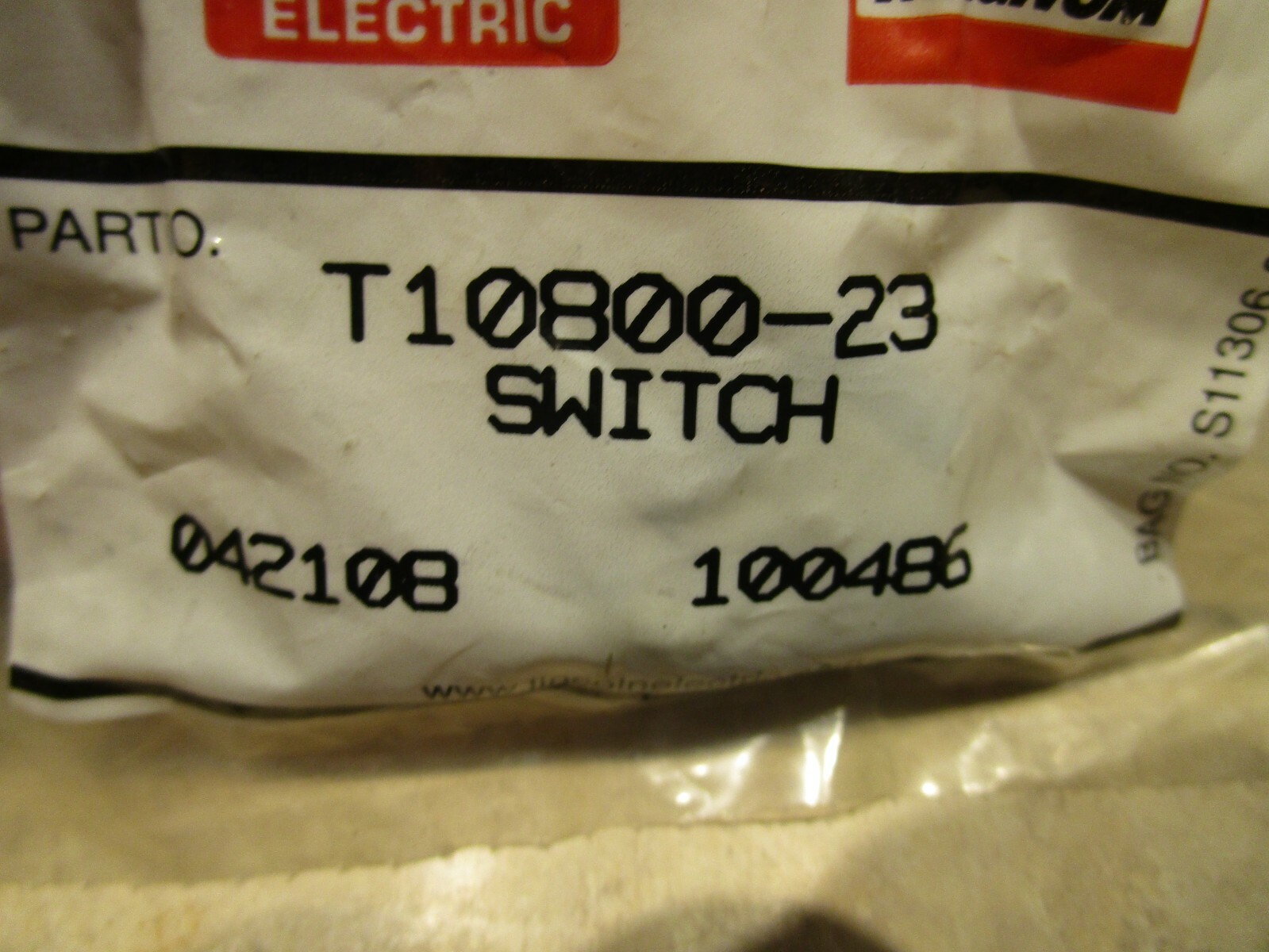 LINCOLN ELECTRIC T10800-23 SWITCH, B0232