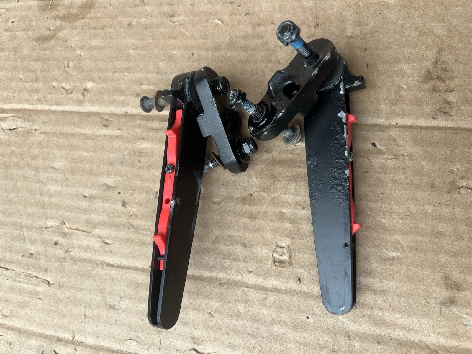 Motion Composites Wheelchair Sideguard Mounting Brackets C2 Helio