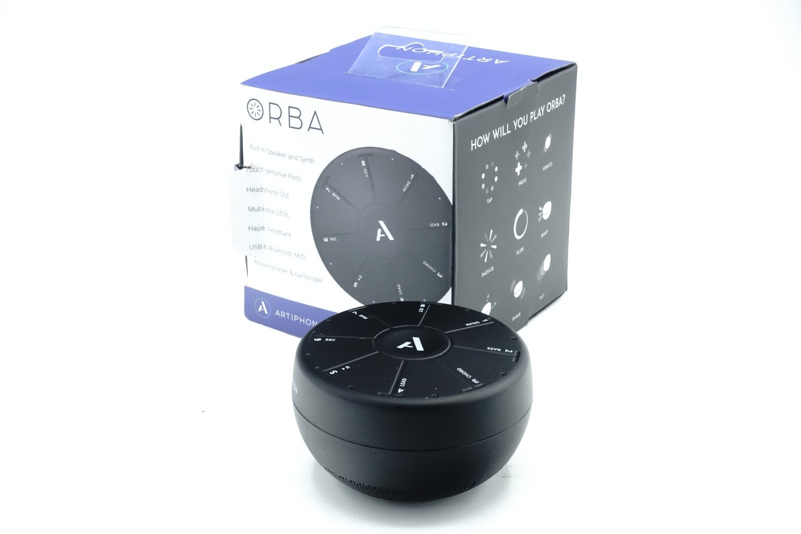 ORBA by Artiphon | Portable Synth, Looper, and MIDI Controller Original Model