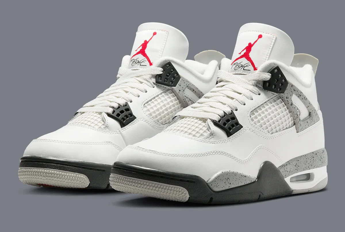 Nike Air Jordan 4 Retro White Cement (2025) FV5029-100 Men's & GS Sizes New
