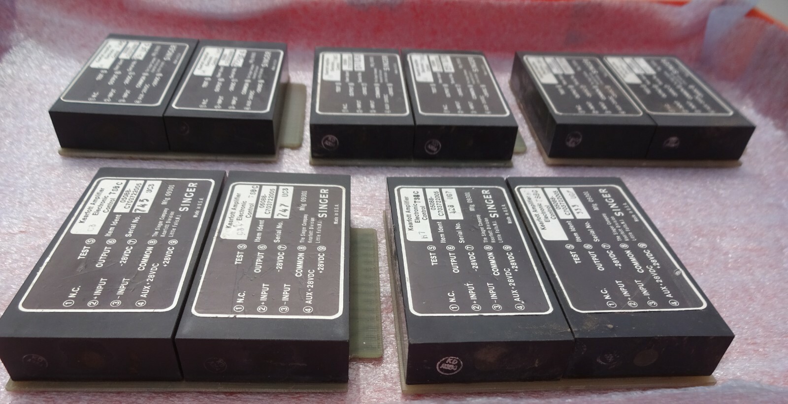 Kearfott-Singer Amplifier Electronic Control C703722005