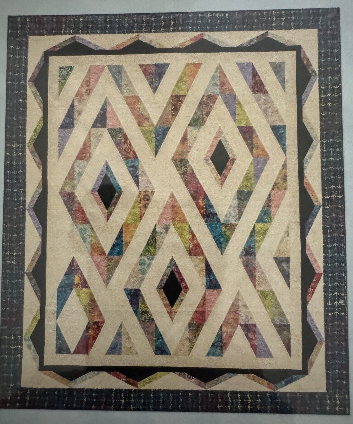 Sager Creek Quilts & Yarnworks PRISM 2017 Quilt Pattern 62x74