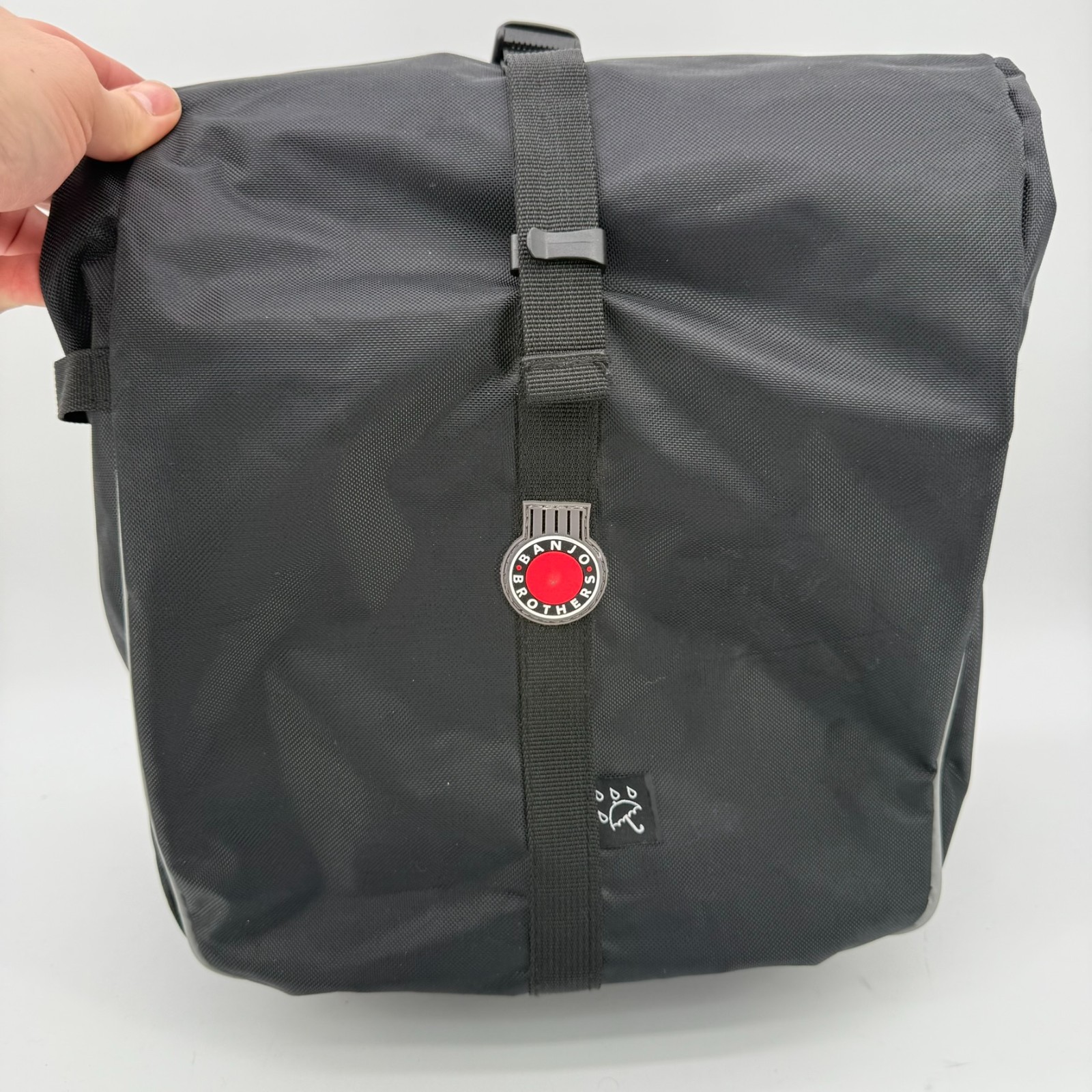 Banjo Brothers Waterproof Pannier, Black, Retired Model, 16.4 Liters