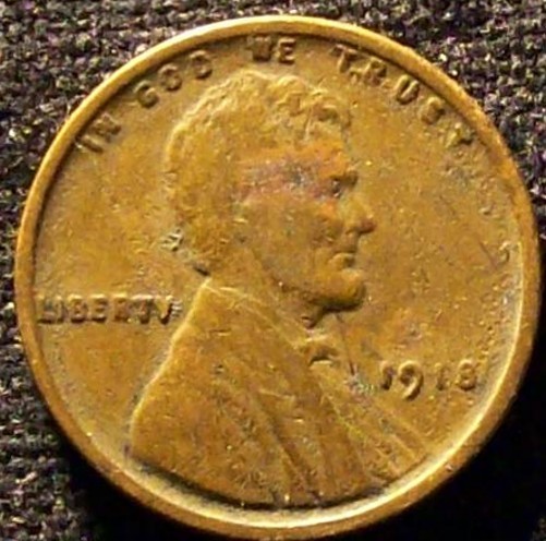 1918 P Lincoln Wheat Cent