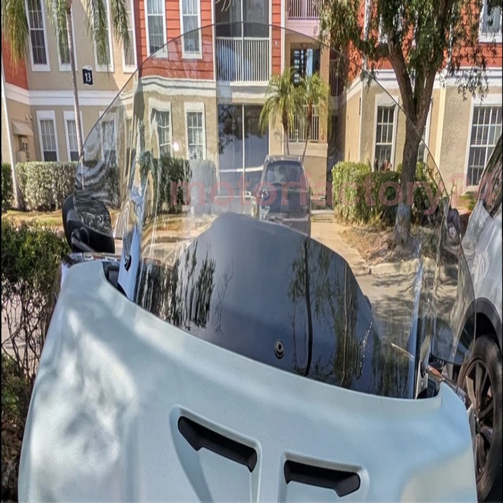 For Indian 2022-2025 Challenger Pursuit 11" Flared Windshield Fairing Windscreen