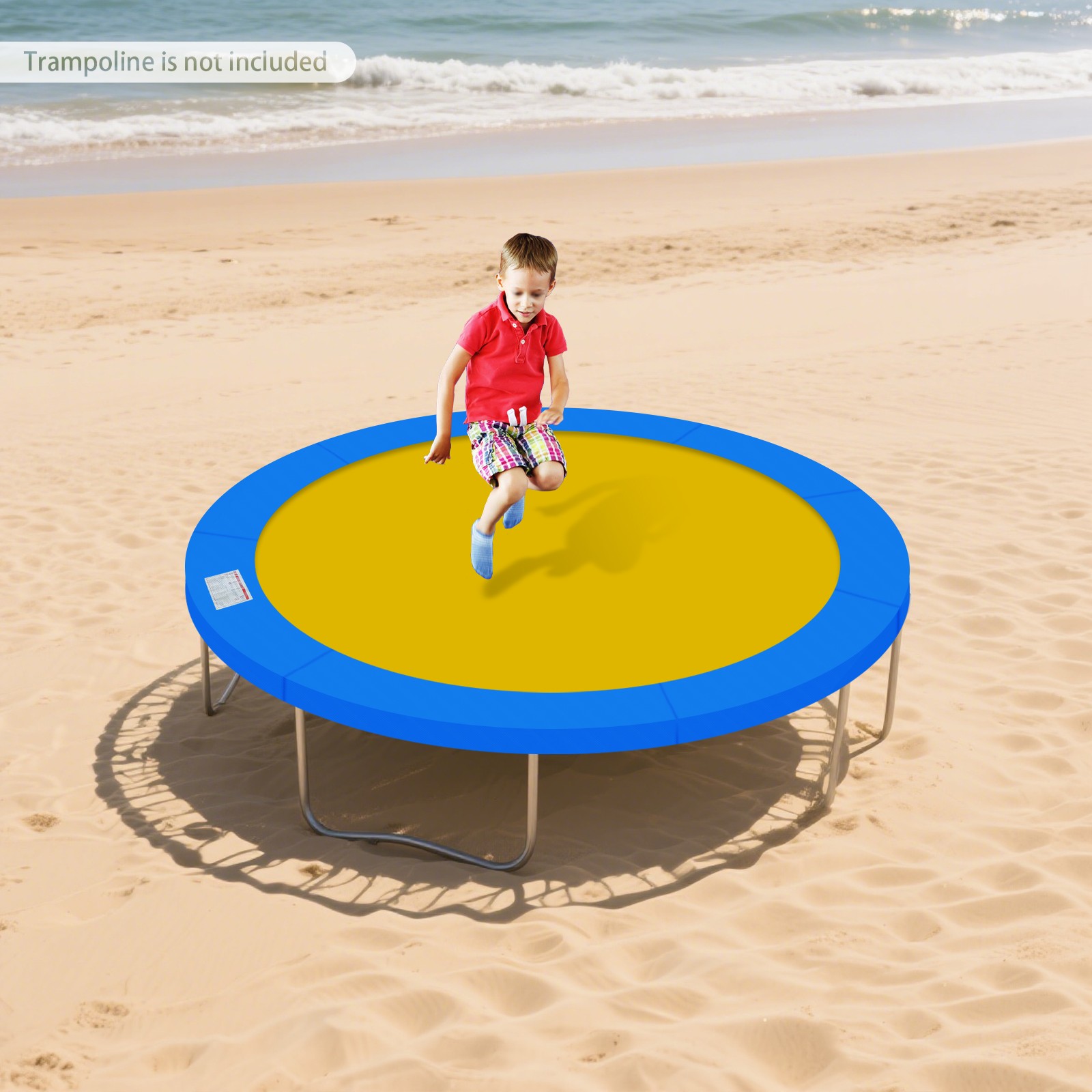 12Ft Trampoline Replacement Safety Pad for Protect Edge Cover Spring, Blue