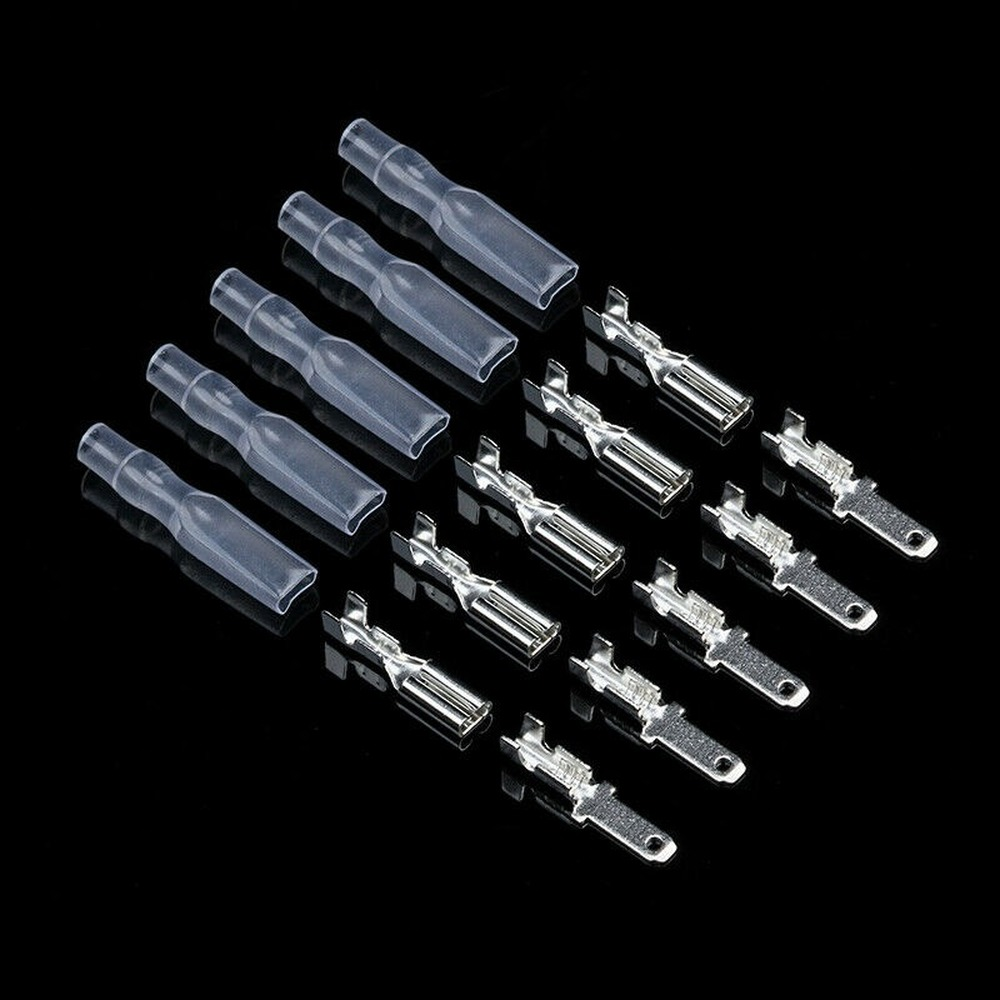 900Pcs Crimper Tool Kits 2.8/4.8/6.3 Spade Male Female Wire Connectors Terminals