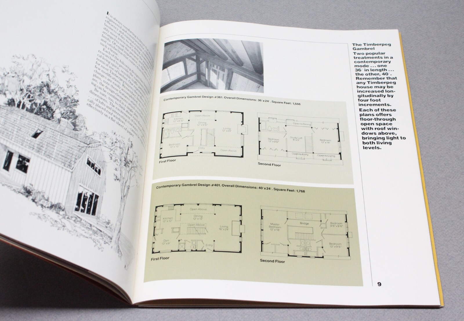 Timberpeg Homes 1980s Catalog / Design Portfolio