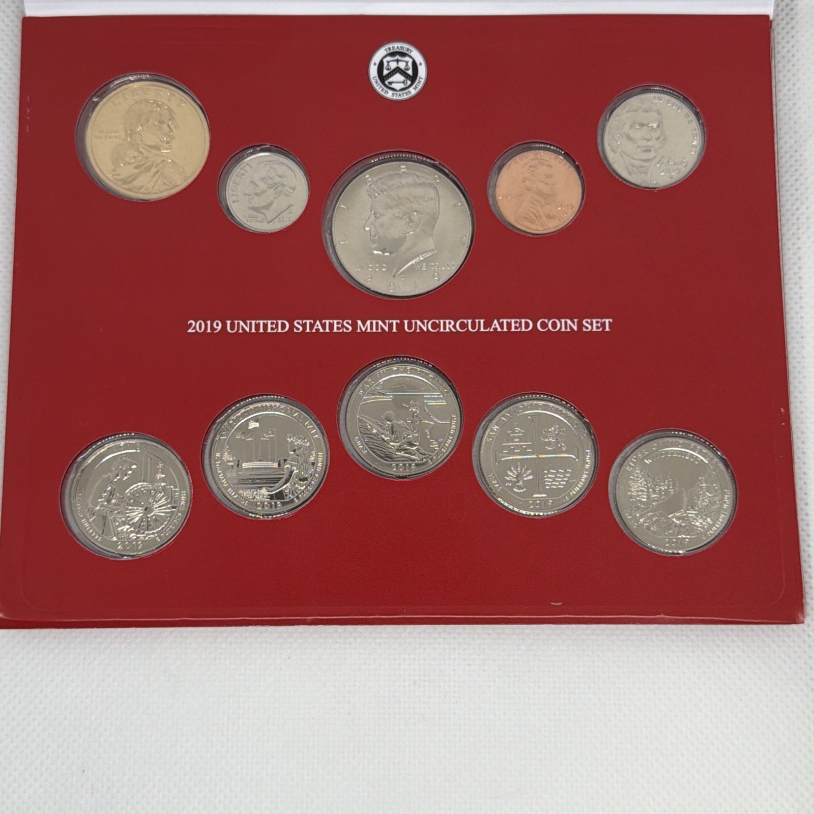 🔥🔥🔥 2019 U.S. Mint Uncirculated Coin Set Denver Mint #224
