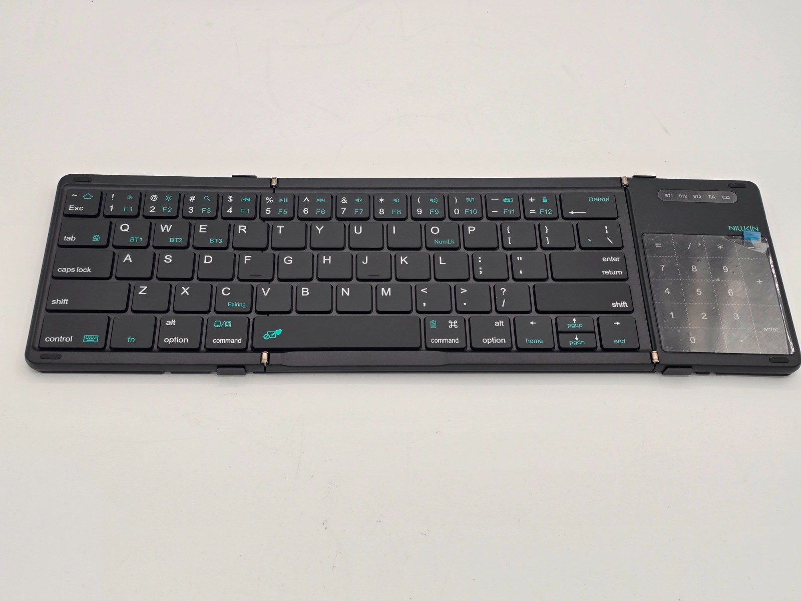 Nillkin Foldable Travel Keyboard Touchpad & Number Pad Bluetooth Wireless