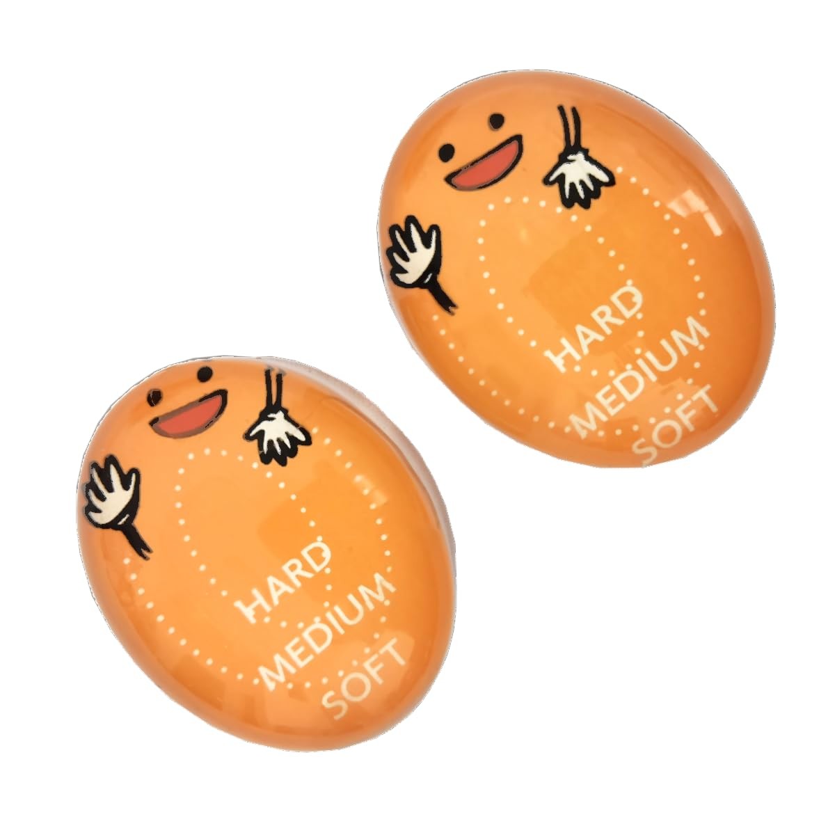 Temporizador de huevos que cambia color para huevos duros blandos/medios/duros