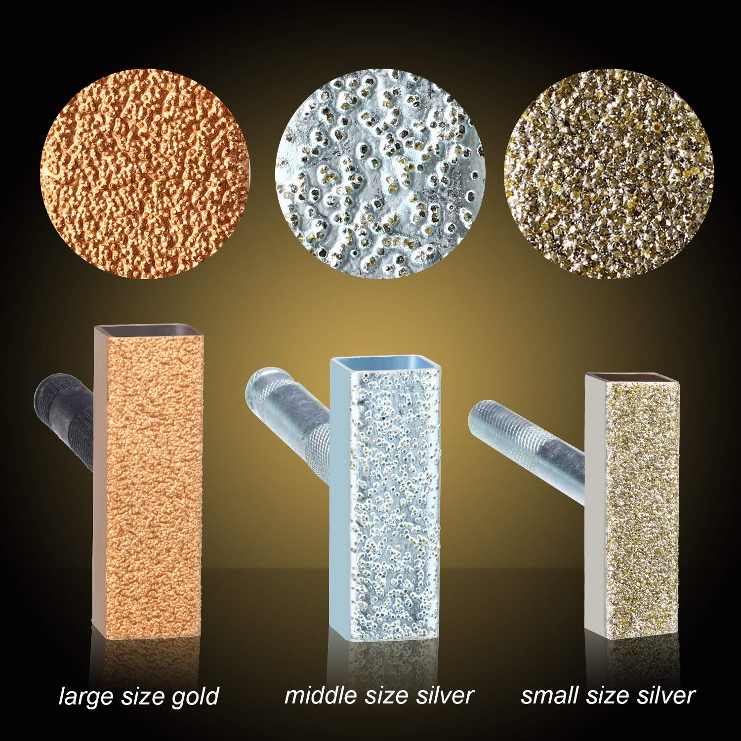 Versatile Diamond Wheel Dresser Tools - 3 Sizes for Optimal Grinding