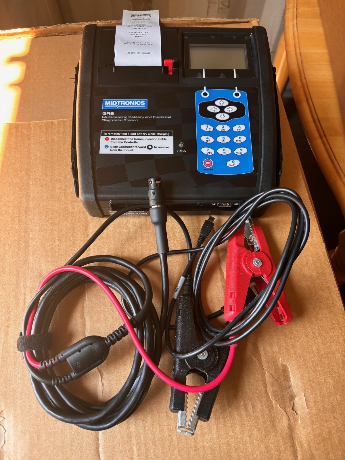 Midtronic battery management system. Battery charger and diagnostic