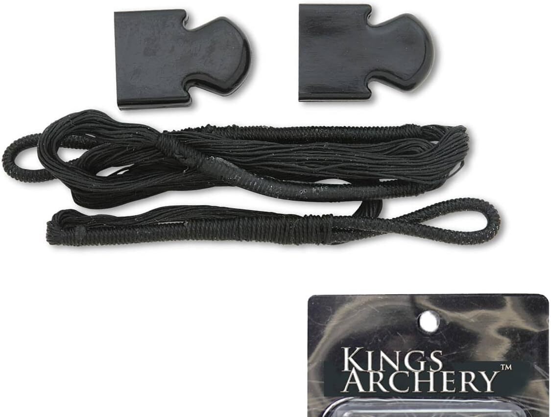 Self-Cocking Crossbow Bundle with Adjustable Sights, Spare Crossbow String and