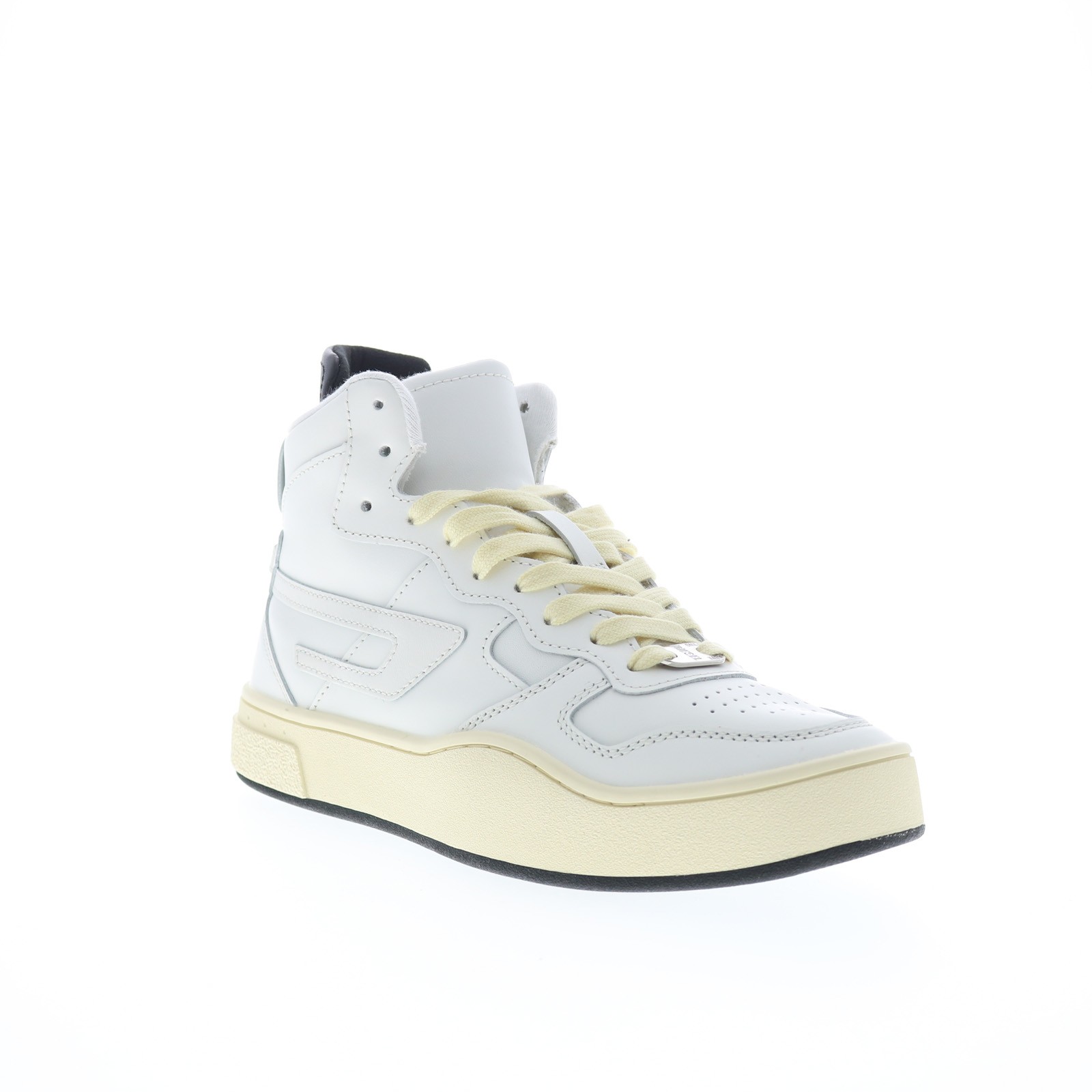Diesel S-Ukiyo Mid Y02675-PR013-T1015 Mens White Lifestyle Sneakers Shoes