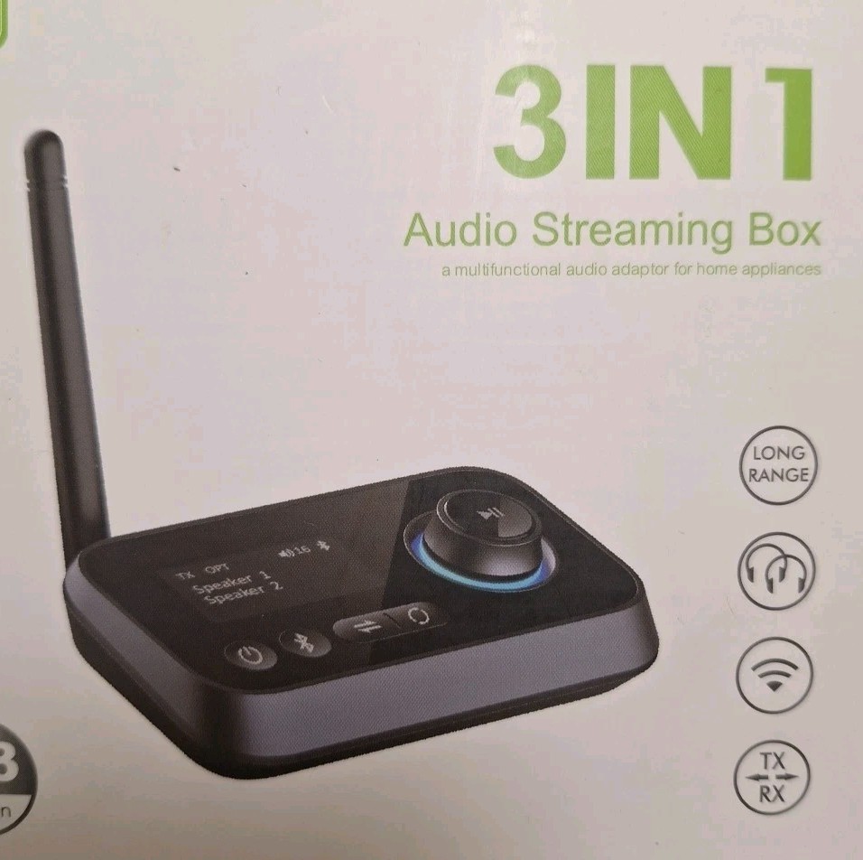 3 In 1 Audio Streaming Box BT17 Audio Streaming Box 5.3 Version (Open Box)