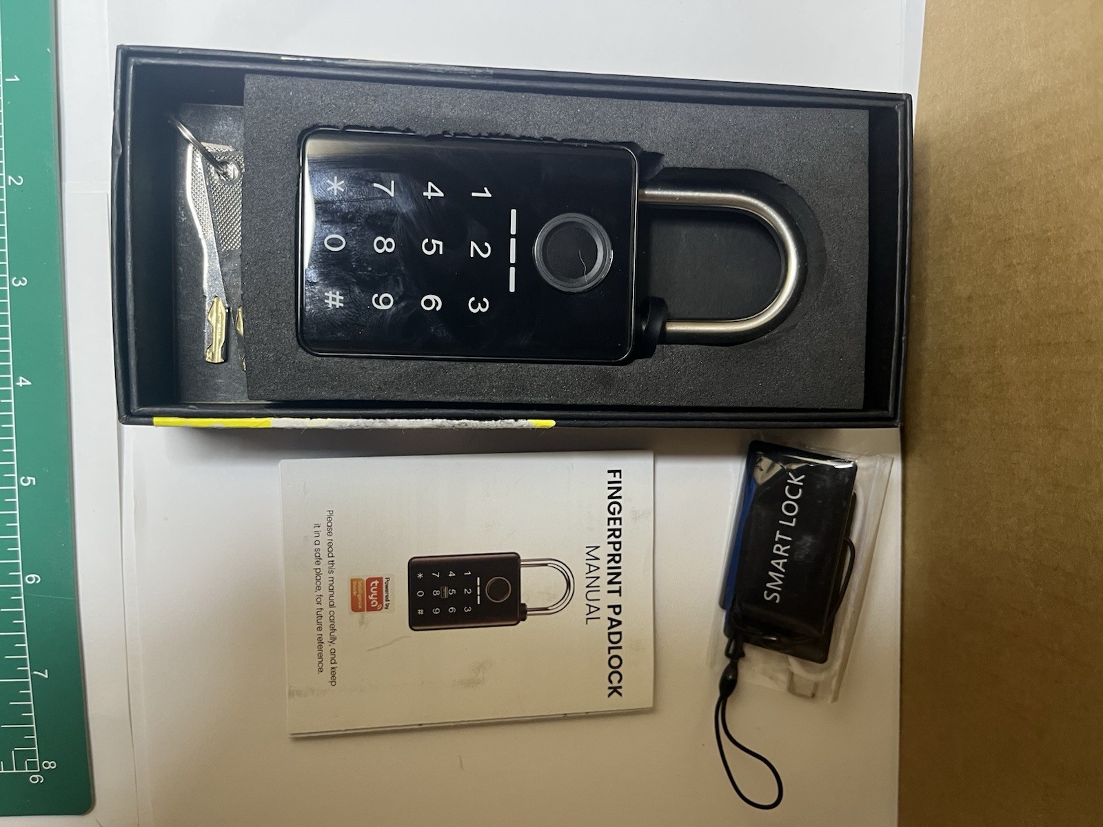 Lokko Smart Padlock Heavy Duty Waterproof Rfid Lock Bluetooth App Control Keys