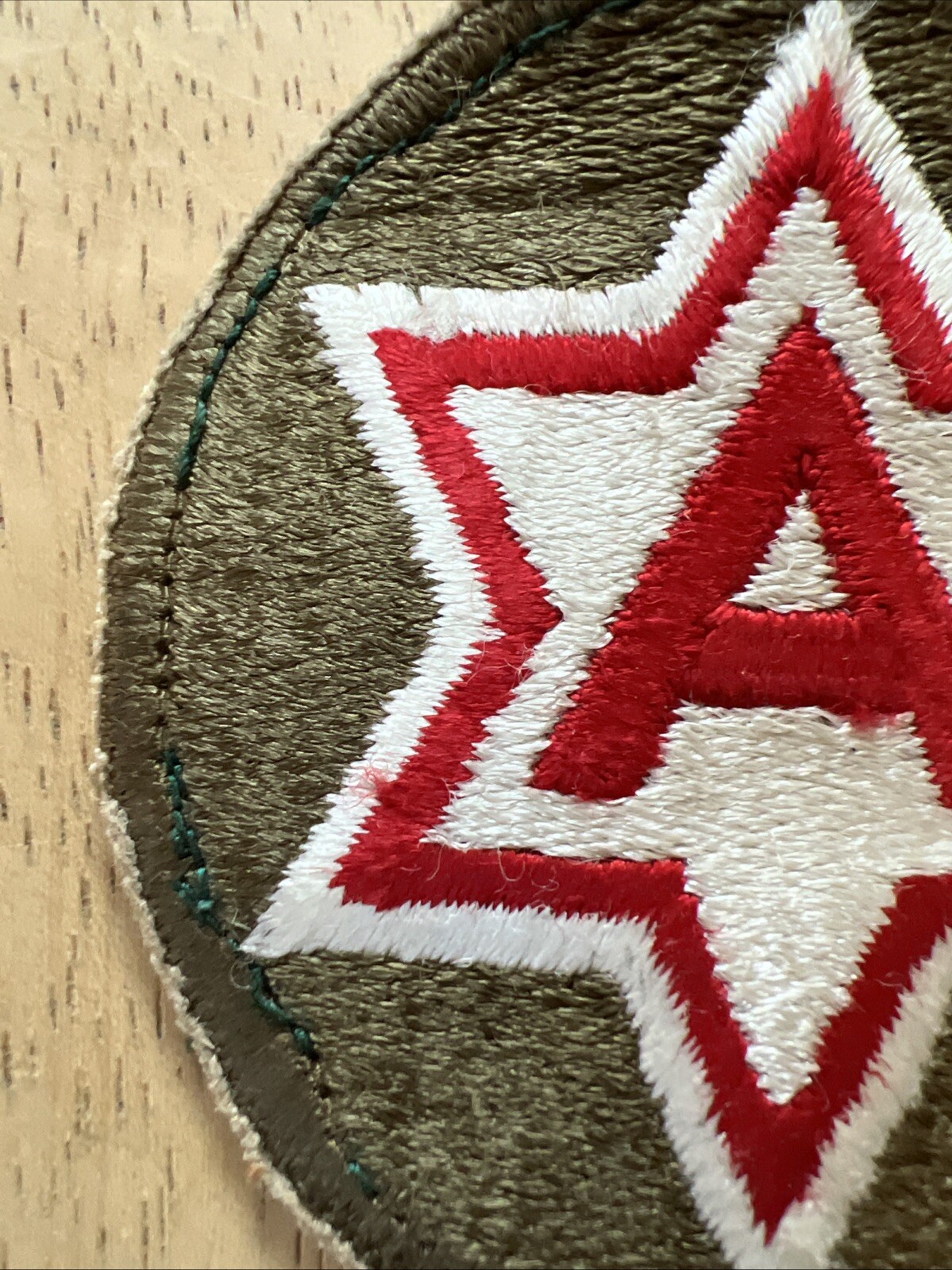 WW2 U.S. Army 6th Army Uniform Patch