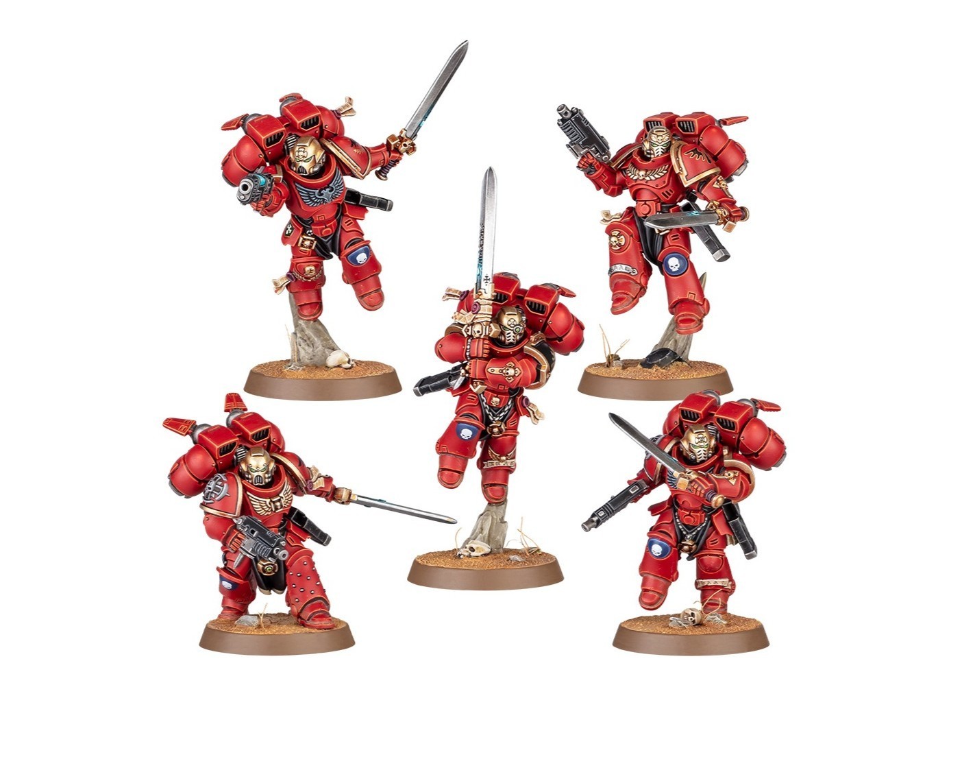 5x Vanguard Veterans - Armageddon - New on Sprue - US Import Tax Prepaid*