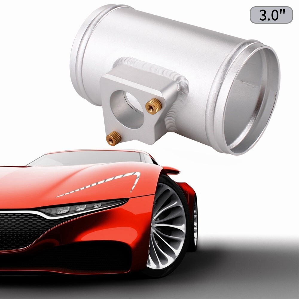 76mm Mass Air Flow Sensor Adapter Intake Pipe Tube For Honda/Subaru/Mazda